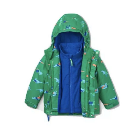 Cat & Jack, Toddler Boys' Dino 3-in-1 Jacket - Picture 1 of 7
